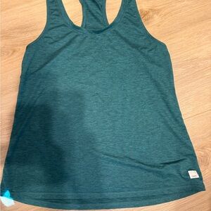 Vuori Deep Teal Tank Top Large